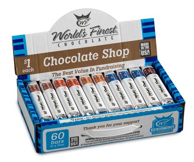 $1 CHOCOLATE BAR VARIETY PACK - 60 CT